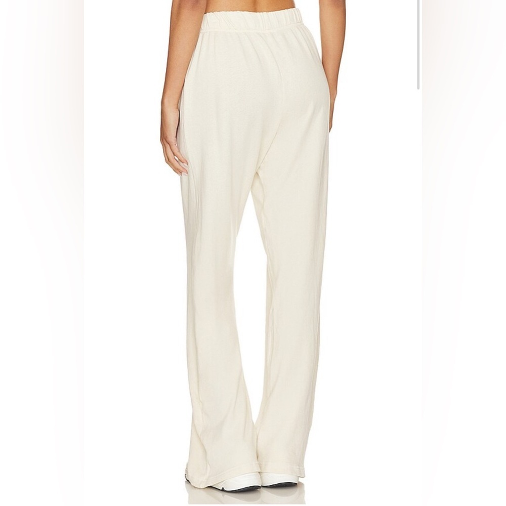 Revolve Michael Lauren Mabel Wide Leg Pant With Pocket in Ivory - Picture 4 of 7